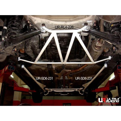 Ultra Racing - 4pt Rear Lower Brace - HONDA CIVIC (FG4) COUPE 2012-2015 - UR-RL4-226