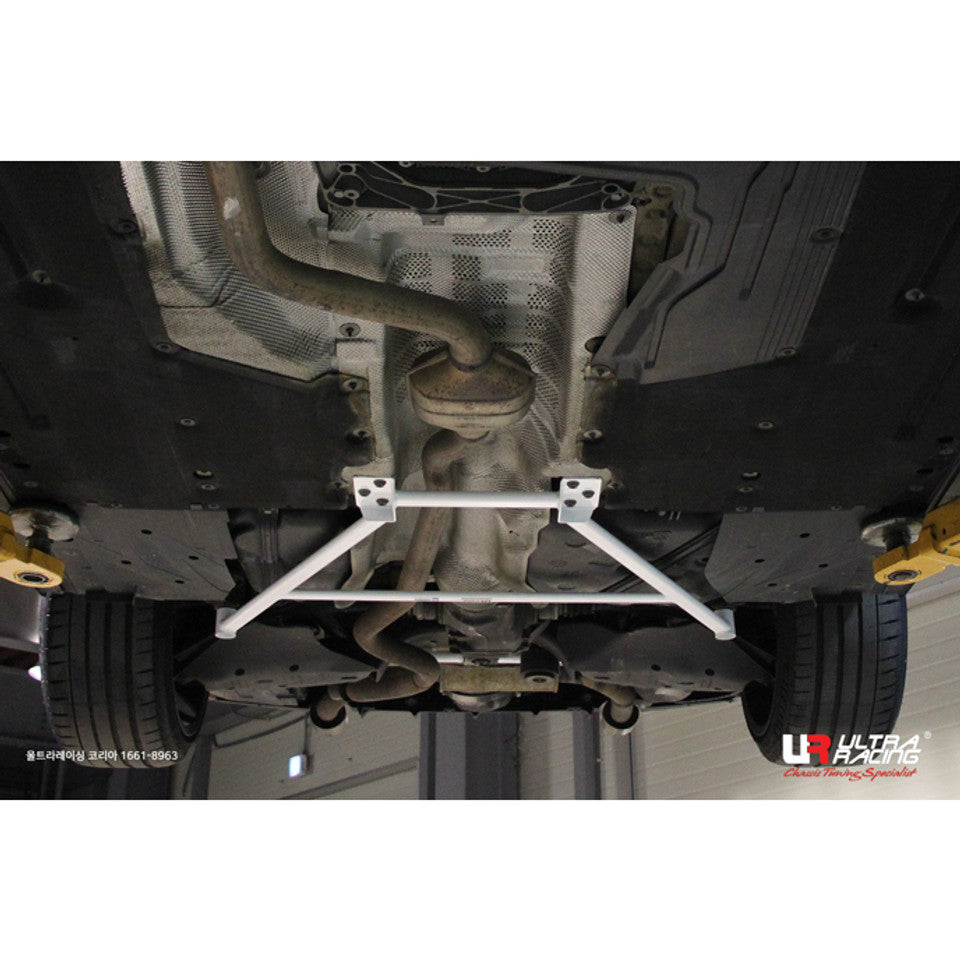 Ultra Racing - 4pt Rear Lower Brace - BMW 2 SERIES (F22 COUPE) 2014-2019 - UR-RL4-3885
