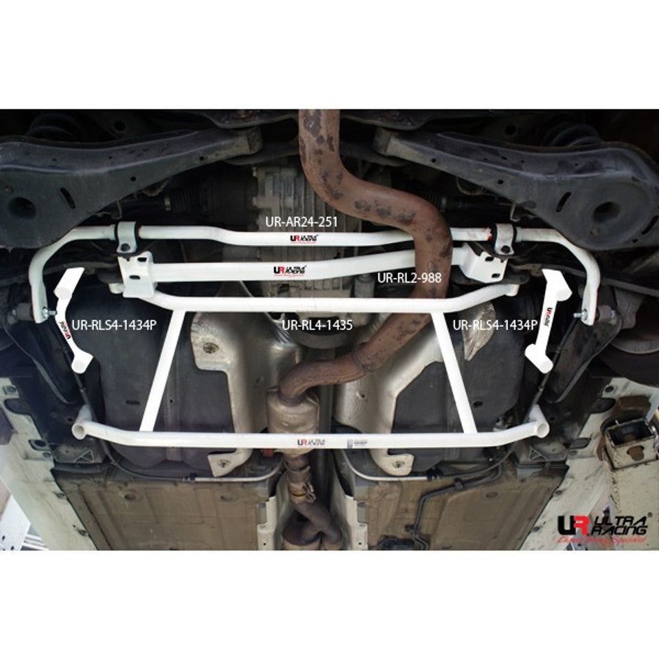 Ultra Racing - 4pt Rear Side Braces (PAIR) - Audi TT / TT-S - UR-RS4-1434P