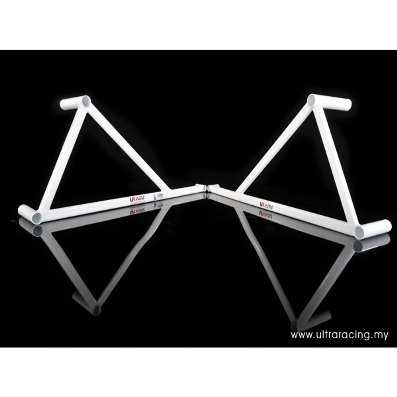 Ultra Racing - 6pt Rear Side Braces - 1999-2006 BMW 3 Series - UR-RS6-995P