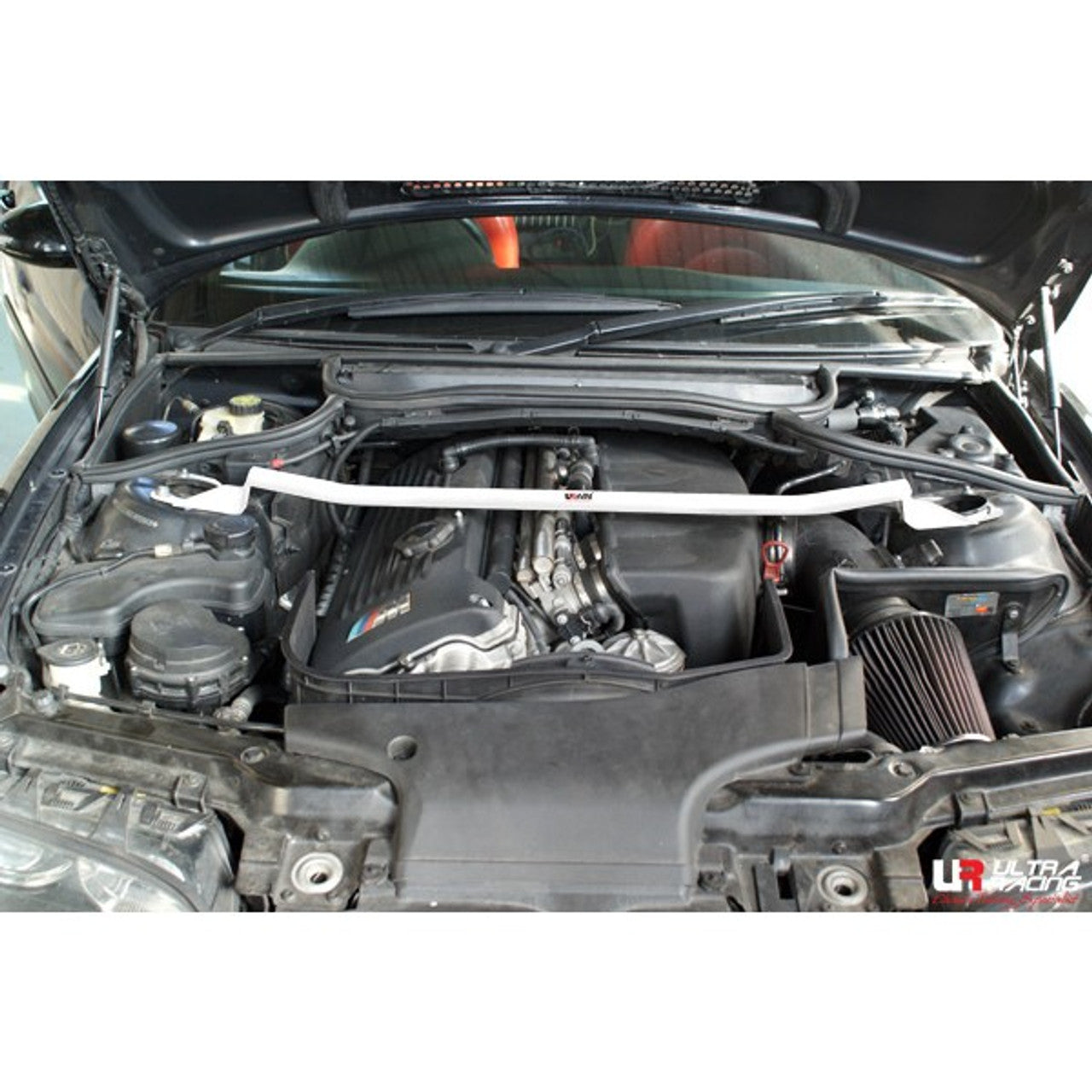Ultra Racing - 2pt Front Strut Tower Brace - BMW 3 SERIES M3 (E46) 2000-2004 - UR-TW2-1534