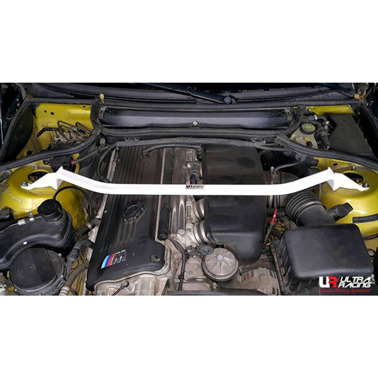 Ultra Racing - 2pt Front Strut Tower Brace - BMW 3 SERIES M3 (E46) 2000-2004 - UR-TW2-1534