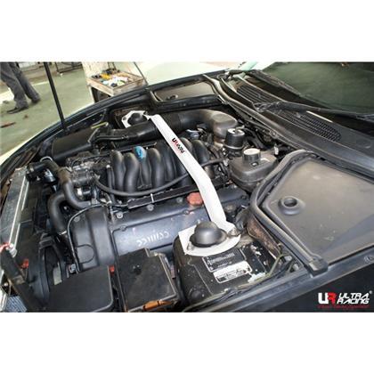 Ultra Racing - 2pt Front Strut Tower Brace - 1998-2006 Jaguar XK8 - UR-TW2-1551