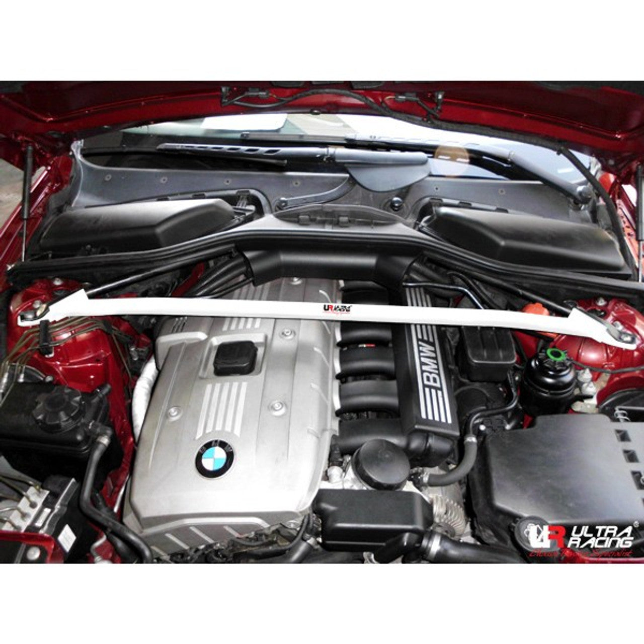Ultra Racing - 2pt Front Strut Tower Brace - BMW 6 SERIES COUPE (E63) 2004-2010 - UR-TW2-1751