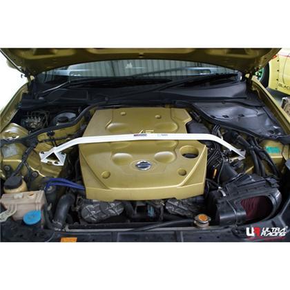 Ultra Racing - 2pt Front Strut Tower Brace - INFINITI G35 (V35) 2003–2007 - UR-TW2-1958