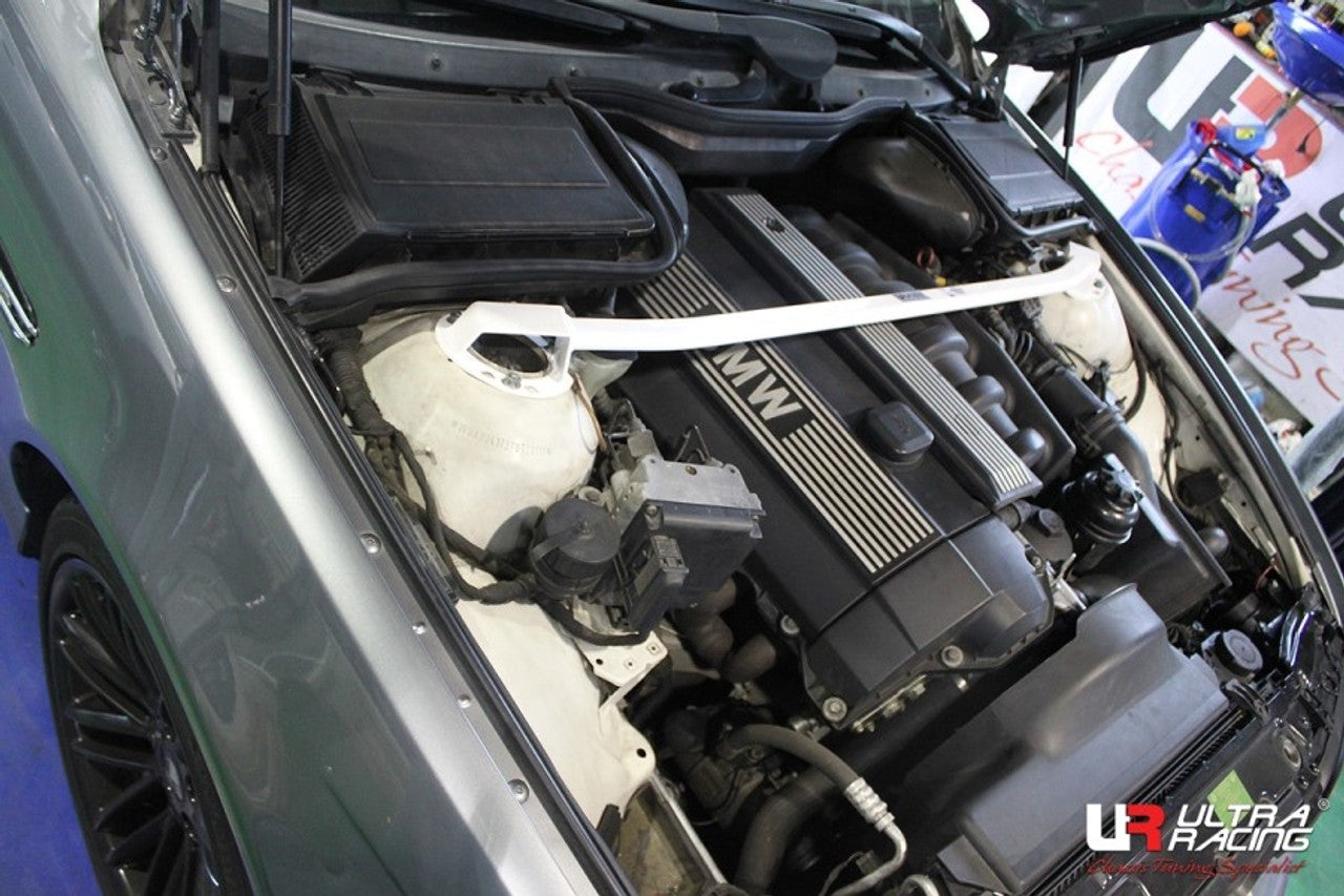 Ultra Racing - 2pt Front Strut Tower Brace - BMW 5 SERIES (E39) 1995-2004 - UR-TW2-341