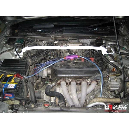 Ultra Racing - 2pt Front Strut Tower Brace - HONDA ACCORD (CB7) 1990-1993 - UR-TW2-532