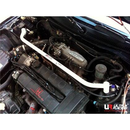 Ultra Racing - 2pt Front Strut Tower Brace - HONDA CIVIC (EF9) HATCH 1988-1991 - UR-TW2-594