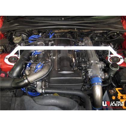 Ultra Racing - 2pt Front Strut Tower Brace - Toyota SUPRA (JZA80) 1992-1998 - UR-TW2-726
