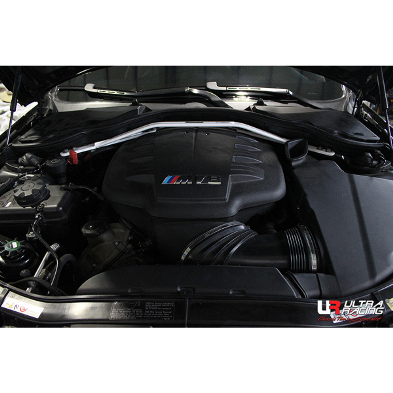 Ultra Racing - 4pt Front Strut Tower Brace - BMW 3 SERIES M3 (E92 COUPE) 2006-2013 - UR-TW4-2757