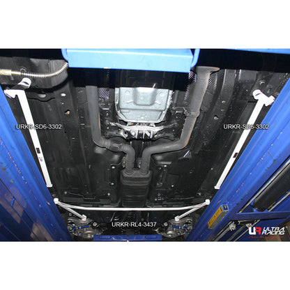 Ultra Racing - 4pt Rear Lower Brace - FORD MUSTANG (S550) 2015-2021 - UR-RL4-3437