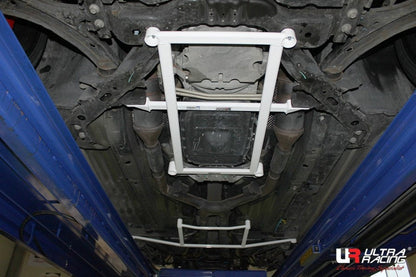 Ultra Racing - 4pt Front Lower Brace - FORD MUSTANG (S197) 2005-2014 - UR-LA4-3124