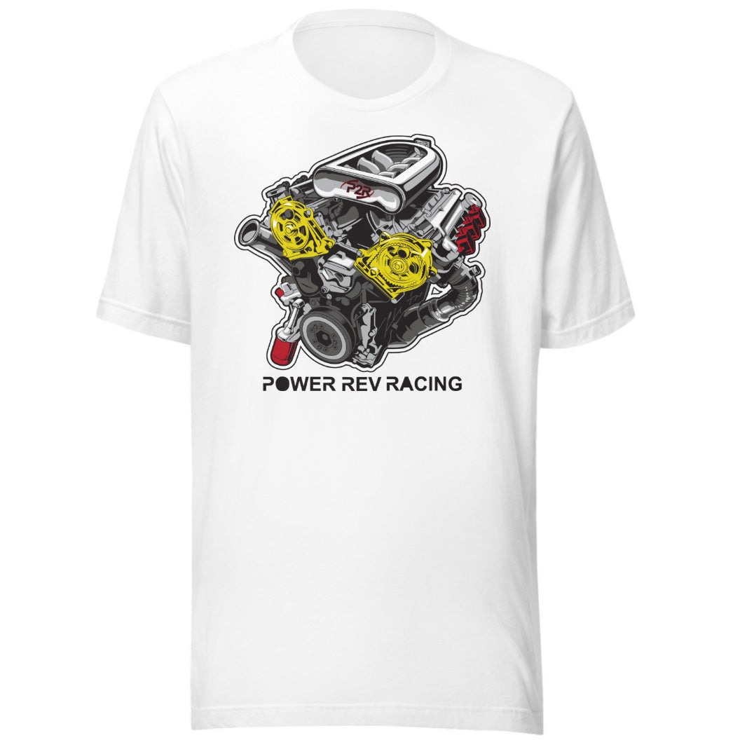 P2R PowerRevRacing - J Series Engine Design T-Shirt