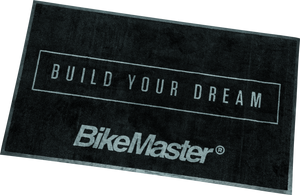 BikeMaster 5ft x 3ft Shop Mat - Black