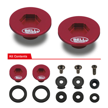 Bell SV (SE07/SE077/SE06) Pivot Kit - Pink