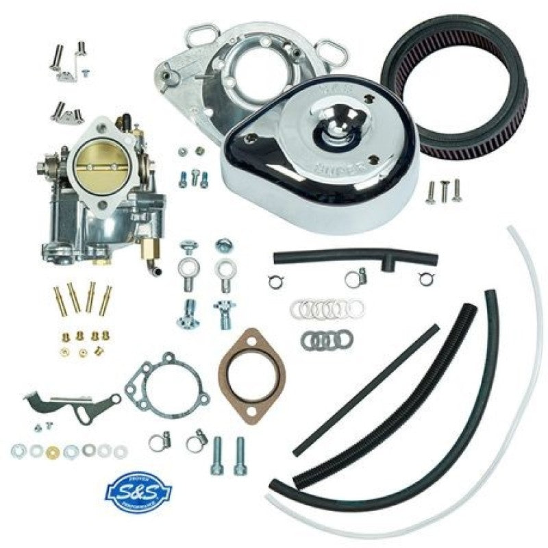 S&S Cycle 93-99 BT Super E Carburetor Kit w/o Manifold & Mounting Hardware