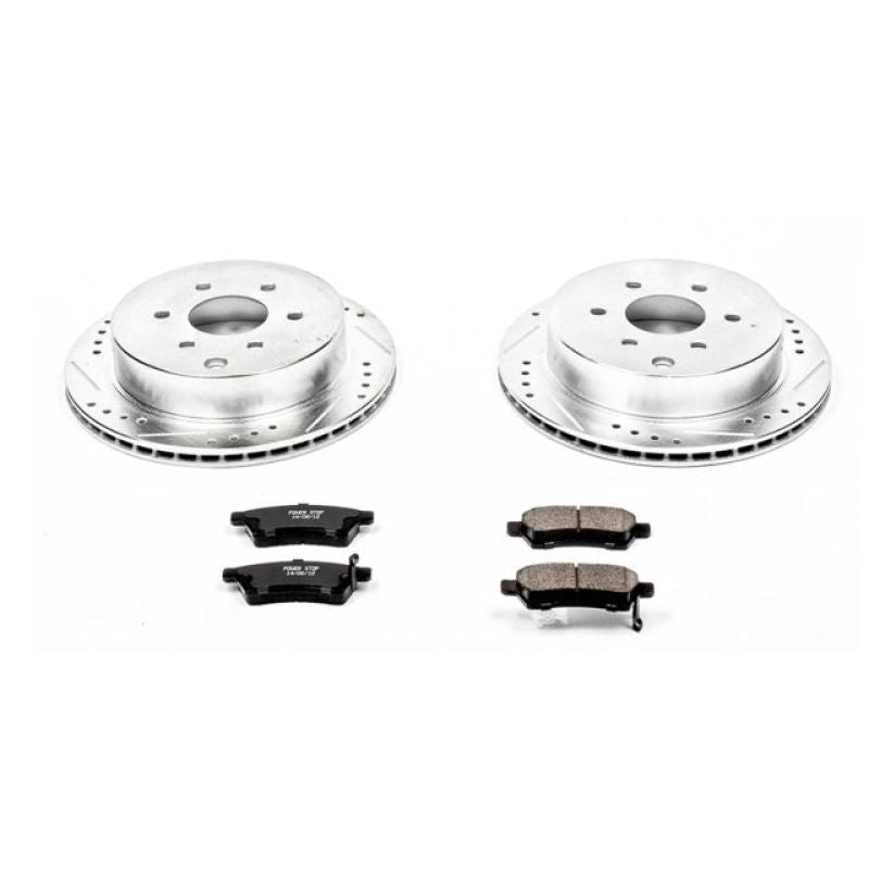 Power Stop 05-18 Nissan Frontier Rear Z23 Evolution Sport Brake Kit