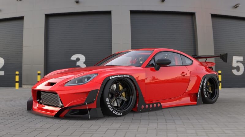 GReddy Pandem 2022+ Toyota GR86 (ZN8) Rocket Bunny V1.5 Ducktail Wing