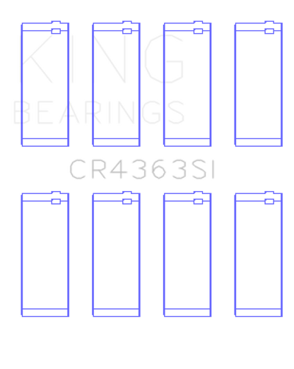 King Engine Bearings GM 134 DOHC Ecotec 2.2L Connecting Rod Bearings - (Set of 4)
