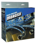 Moroso Chevrolet Small Block Ignition Wire Set - Ultra 40 - Unsleeved - HEI - Over Valve - Black