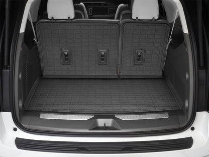 WeatherTech 20-25 Hyundai Telluride Seatback Cargo Liners HP With Bumper Protector - Black