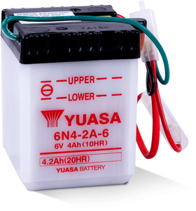 Yuasa 6N4-2A-6 Conventional 6 Volt Battery