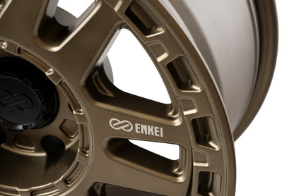Enkei Trail-Tracker 20x9 / 6x139.7 BP / ET39 / 106.1mm Bore - Matte Bronze Wheel