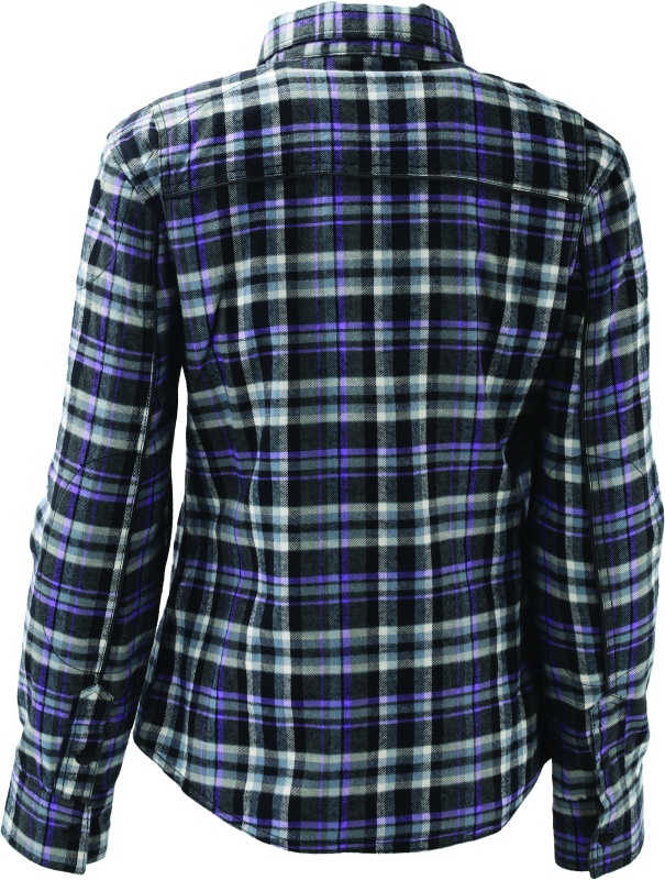 River Road Cameo Flannel Moto Shirt Womens - Small