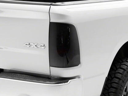 Raxiom 09-18 Dodge RAM 1500/2500/3500 Axial Series LED Tail Lights- Black Housing- Smoked Lens