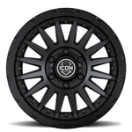 ICON Recon Pro 17x8.5 6 x 135 6mm Offset 5in BS 87.1mm Bore Satin Black Wheel