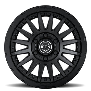 ICON Recon Pro 17x8.5 6 x 135 0mm Offset 5in BS 71.5mm Bore Titanium Wheel