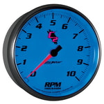 Autometer C2 5 inch 10000 RPM In-Dash Tachometer