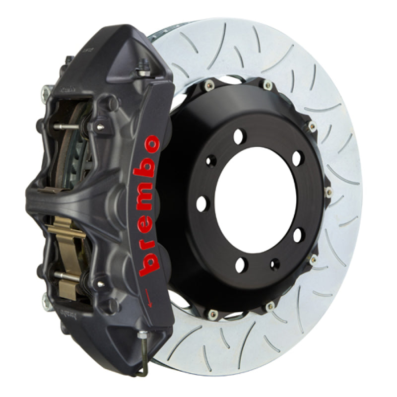 Brembo 04 360 Challenge Stradale Fr GTS BBK 6Pis Cast 380x32 2pc Rotor Slotted Type3-Black HA