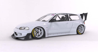 GReddy Pandem 92-98 Honda Civic Hatchback (EG) Rocket Bunny Full Wide-Body Aero Kit V1.5