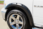 Lund 10-17 Dodge Ram 2500 RX-Rivet Style Textured Elite Series Fender Flares - Black (4 Pc.)