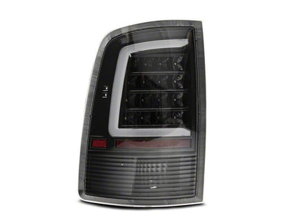 Raxiom 09-18 Dodge RAM 1500 Axial Series LED Tail Lights- Black Housing- Clear Lens