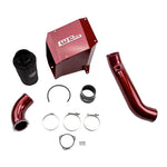 Wehrli 01-04 Duramax LB7 4in Intake Kit with Air Box Stage 2 - WCFab Red