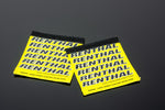 Renthal Team clean Grip - Yellow/White/Black