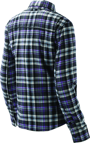 River Road Cameo Flannel Moto Shirt Womens - Small