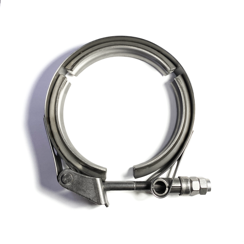 Stainless Bros 5in SS304 Quick Release V-Band Clamp Assembly (1 Female/1 Male/1 Quick Release)