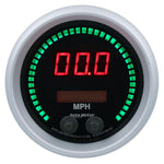 Autometer 85.7mm Black Switchable 260 MPH / 260 KM/H Speedometer Sport-Comp Elite Digital Gauge