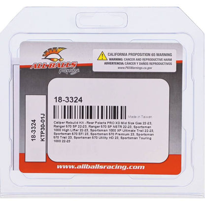 All Balls Racing Caliper Rebuild Kit