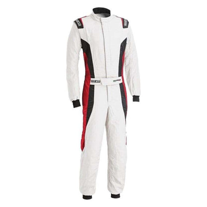 Sparco Suit Victory Pr Boot Cuff 64 WT/RD