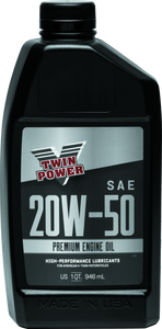 Twin Power 20W50 Premium Oil Quart