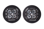 Diode Dynamics SS3 Type OB LED Fog Light Kit Pro - White SAE Driving