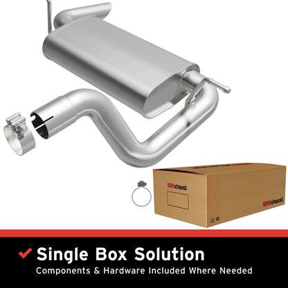 BRExhaust 18-25 Jeep Wrangler 2.0L Direct-Fit Replacement Rear Muffler Kit