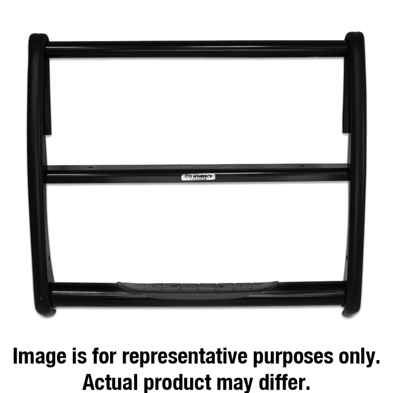 Go Rhino 04-04 Ford F-150 3000 Series StepGuard - Black (Center Grille Guard Only)