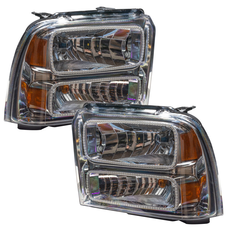 Oracle 05 Ford Excursion SMD HL - Chrome - ColorSHIFT