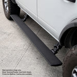 RealTruck 15-19 Chevy Silverado 2500HD DC 4dr VoltStep Electric Running Board Kit - Bedliner Coat