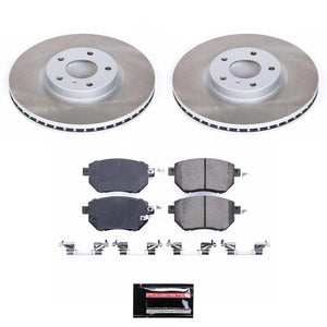 Power Stop 06-07 Nissan Murano Front Semi-Coated Rotor Kit